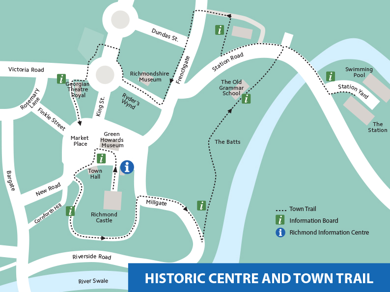 Richmond-Historic-Town-Trail-Map